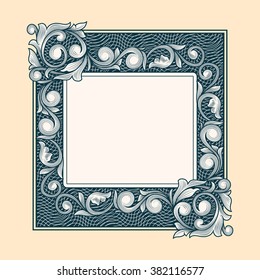 Ornate vintage design