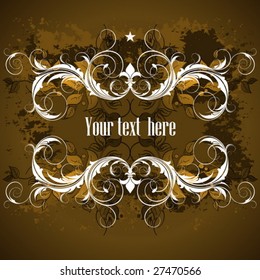 ornate vintage frame