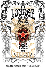 ornate vintage frame
