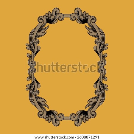 Ornate Vintage Frame vintage cool