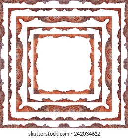 Ornate vintage frames