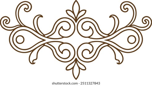 Ornate vintage frames and scroll elements.  dividers, floral motifs. Good for greeting cards, wedding invitations, restaurant menu, royal certificates.