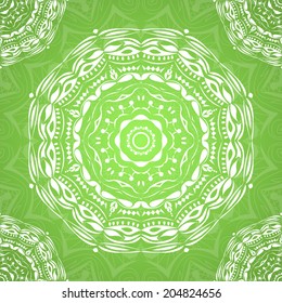 Ornate vintage seamless pattern tile