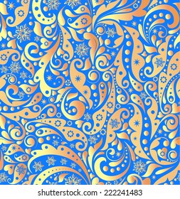 Ornate xmas wallpaper