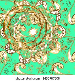 Ornate zentangle texture, endless pattern with abstract flowers. Seamless pattern can be used for wallpaper, web page background, surface textures. Vector ornaments. Seamless pattern with flowers.