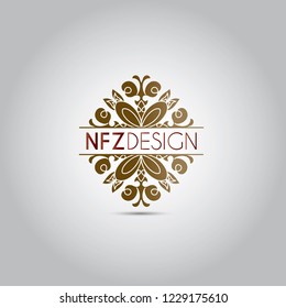 Ornimental Mandala Logo