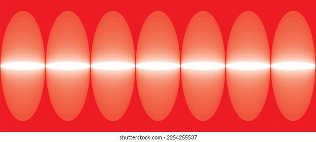 ornment rithm red elipse tone colour vector