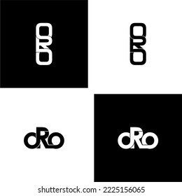 Anfangsbuchstaben des Monogramm-Logo-Designs