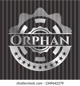 Orphan silvery badge