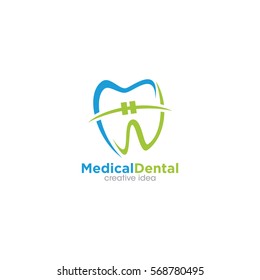 Orthodontic Creative Concept Logo Design Template