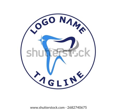 Orthodontic Dentistry Modern Logo Template icon