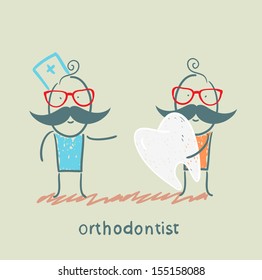 orthodontist patient receives a bad tooth