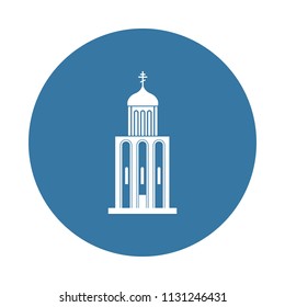 Orthodox Church icon in Badge style 