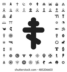 Orthodox icon illustration isolated vector sign symbol