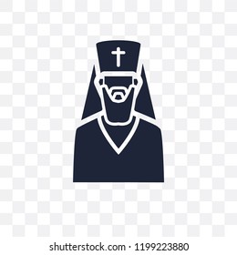 orthodox transparent icon. orthodox symbol design from Religion collection. Simple element vector illustration on transparent background.