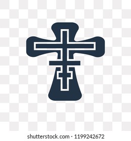 Orthodox vector icon isolated on transparent background, Orthodox transparency concept can be used web and mobile