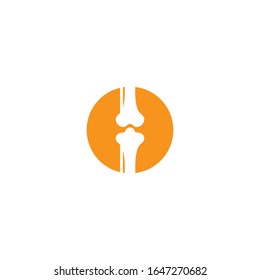 Orthopädische Klinik Logo Vektorillustration Illustration