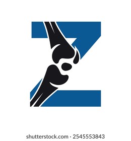 Orthopaedic Logo combine with letter Z vector template