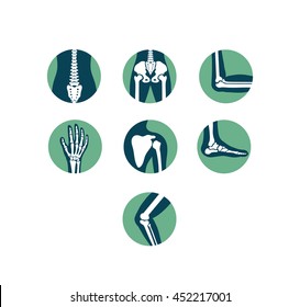 Orthopaedics And Sport Medicine Icons