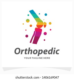 Orthopedic Bone Logo Design Template