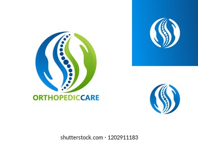 Orthopedic Care Logo Template Design Vector, Emblem, Design Concept, Creative Symbol, Icon