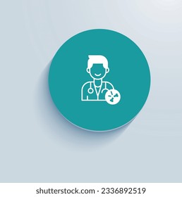 orthopedic care plan icon vector design