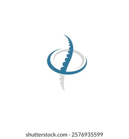 Orthopedic Clinic Posture Logo Template