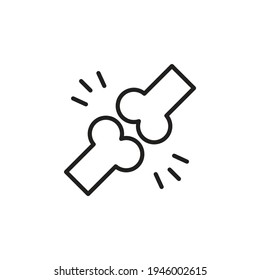 Orthopedic icon in vector. Logotype