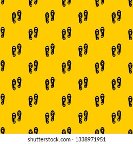 Orthopedic insoles pattern seamless vector repeat geometric yellow for any design