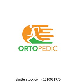 Orthopedic Logo Design Vector Template 