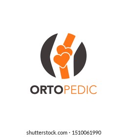 Orthopedic Logo Design Vector Template 