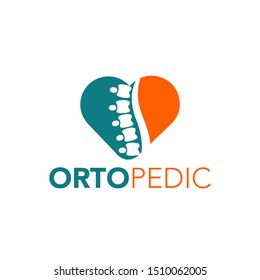 Orthopedic Logo Design Vector Template 