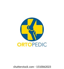 Orthopedic Logo Design Vector Template 