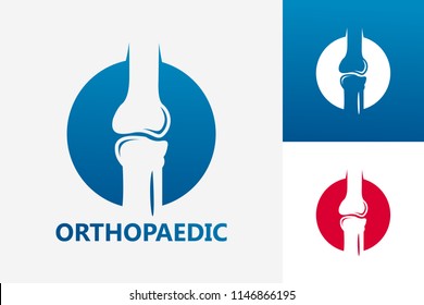 Orthopedic Logo Template Design Vector, Emblem, Design Concept, Creative Symbol, Icon