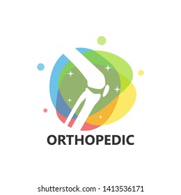 Orthopedic Logo Template Design Vector, Emblem, Design Concept, Creative Symbol, Icon
