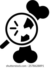 Orthopedic Surgery Icon Glyph Vector Illustration