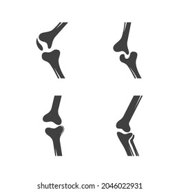 plantilla de ilustración de diseño de iconos de vectores ortopédicos