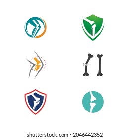 Design-Vorlage für orthopädische Vektorsymbol