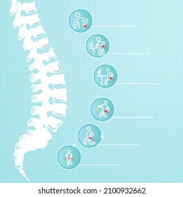 Orthopedics with 6 sign pack pain or spine injury.