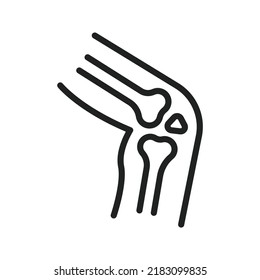Icono de ortopedia imagen vectorial. También se puede usar para Fitness físico. Adecuado para aplicaciones móviles, aplicaciones web y medios impresos.