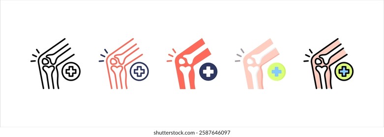 Orthopedics Multi Style Icon Set