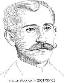 Orville Wright - American, who in most countries of the world recognizes the priority of designing and building the world's first airplane capable of flying