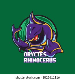 Oryctes Esport Logo Free Vector
