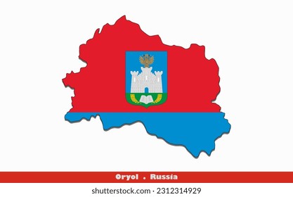 Oryol Flag - Oblasts of Russia