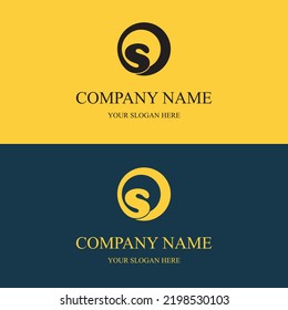 OS initial letter Logo Clothing modern minimalist urban creative Fashion brand Luxury Logo template. OS business monogram streetwear photography boutique apparel versatile Modern concept Logo.