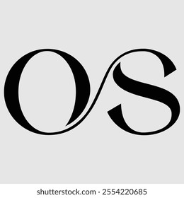 os Initial Letter Logo Symbol