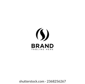 OS, SO letter branding logo