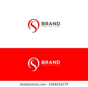 OS, SO letter branding logo
