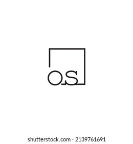 OS line concept logo in high quality professional design that will be best for your companies