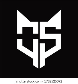 Logo-Monogramm mit Fotonenkopfform